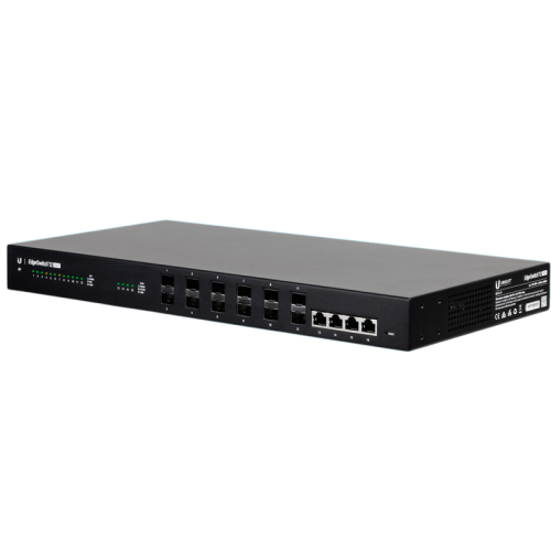 UBIQUITI Коммутатор EdgeSwitch 12 Fiber (Убикьюти)