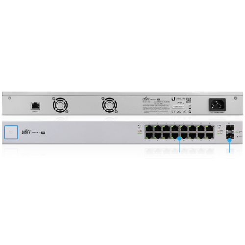 UBIQUITI Коммутатор Unifi Switch 16 150W (Убикьюти)