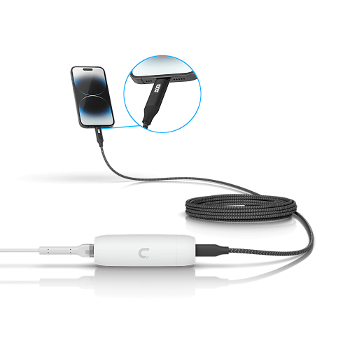 UBIQUITI Кабель USB-C Cable with Charge Display 4.5m (Убикьюти)