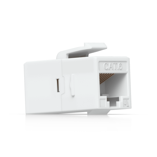 UBIQUITI Проходной коннектор Cat6 Keystone Coupler, 12-Pack (Убикьюти)