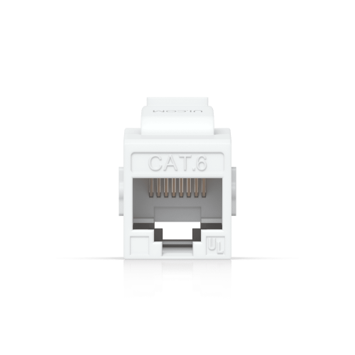 UBIQUITI Проходной коннектор Cat6 Keystone Coupler, 12-Pack (Убикьюти)