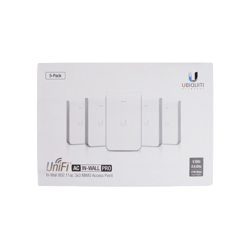 UBIQUITI Точка доступа Unifi AP AC In-Wall Pro (5-pack) (Убикьюти)