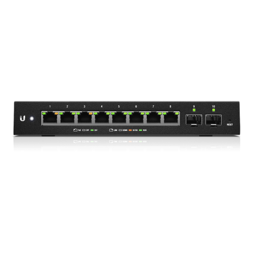 UBIQUITI Коммутатор EdgeSwitch 10XP (Убикьюти)