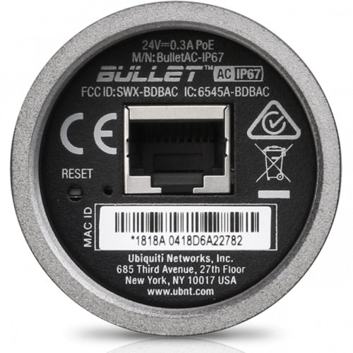 UBIQUITI Точка доступа Bullet 5AC IP67 (Убикьюти)