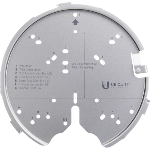 UBIQUITI Монтажная пластина Professional Mounting System (Убикьюти)