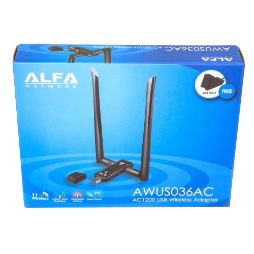UBIQUITI Wi-Fi адаптер Alfa AWUS 036ACM (Убикьюти)
