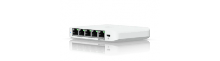 UBIQUITI Коммутатор Flex Mini 2.5G -Компактный гигабитный управляемый свитч для расширения сетей
